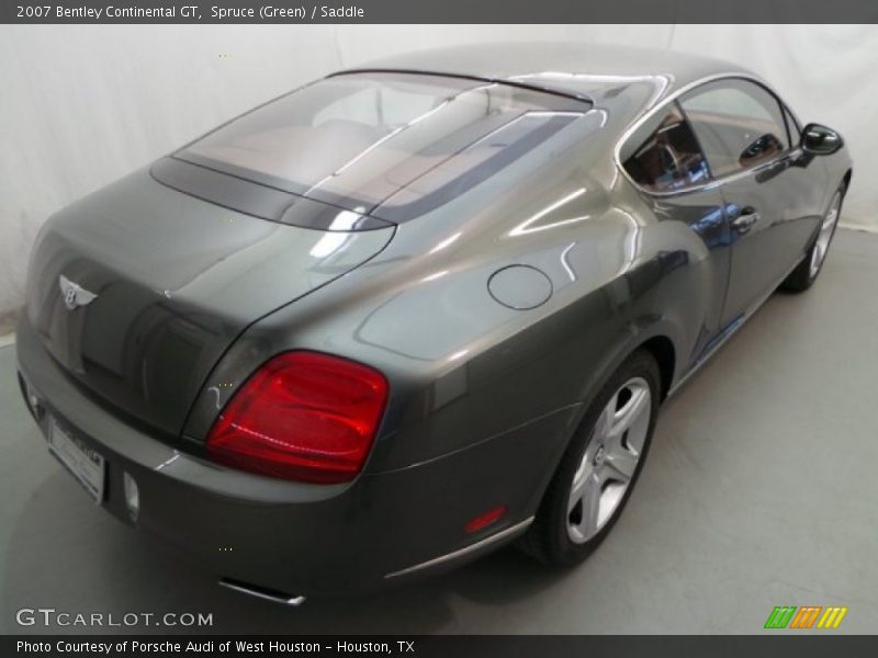 Spruce (Green) / Saddle 2007 Bentley Continental GT