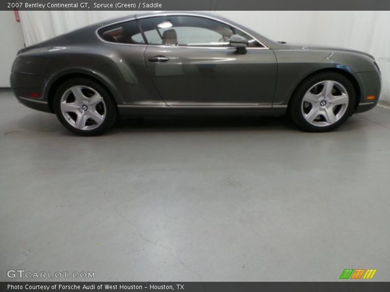 Spruce (Green) / Saddle 2007 Bentley Continental GT