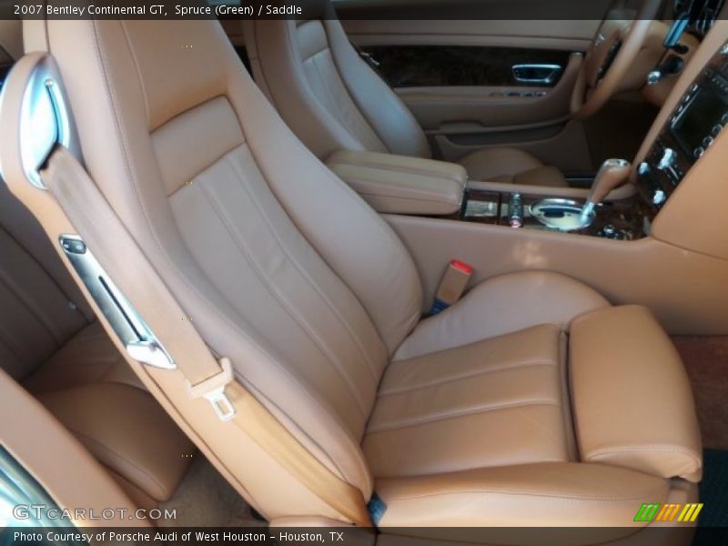 Front Seat of 2007 Continental GT 