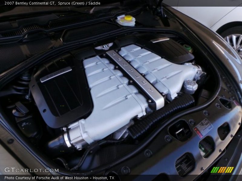  2007 Continental GT  Engine - 6.0L Twin-Turbocharged DOHC 48V VVT W12