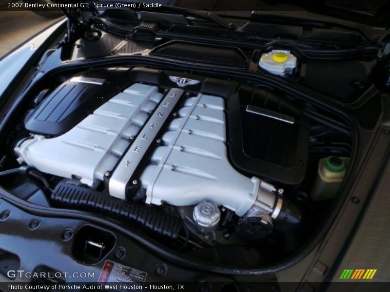  2007 Continental GT  Engine - 6.0L Twin-Turbocharged DOHC 48V VVT W12