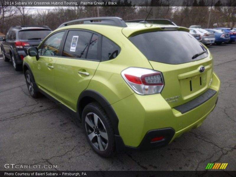 Plasma Green / Black 2014 Subaru XV Crosstrek Hybrid Touring