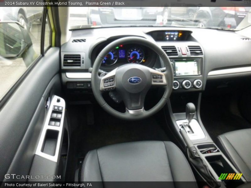 Plasma Green / Black 2014 Subaru XV Crosstrek Hybrid Touring