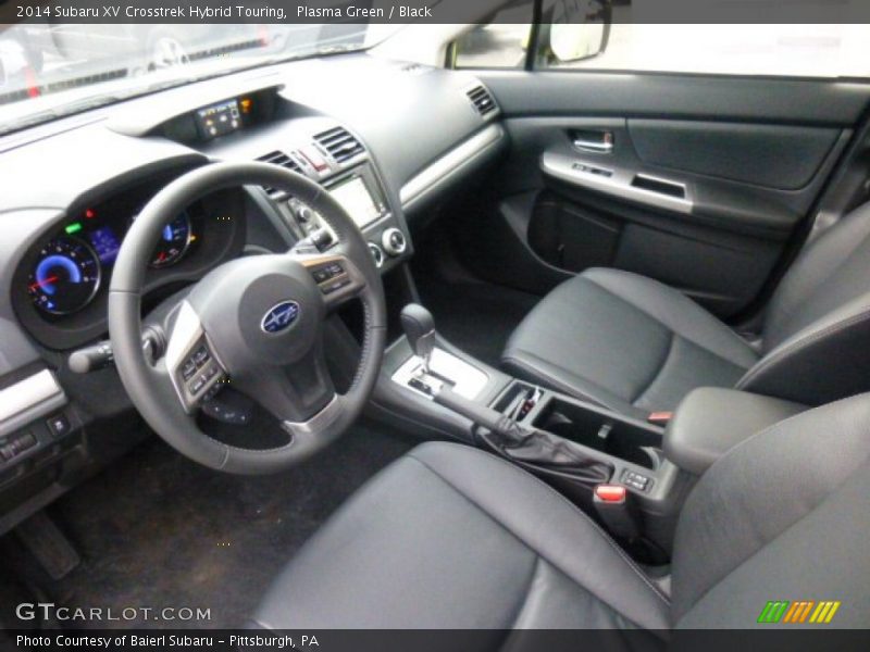 Plasma Green / Black 2014 Subaru XV Crosstrek Hybrid Touring