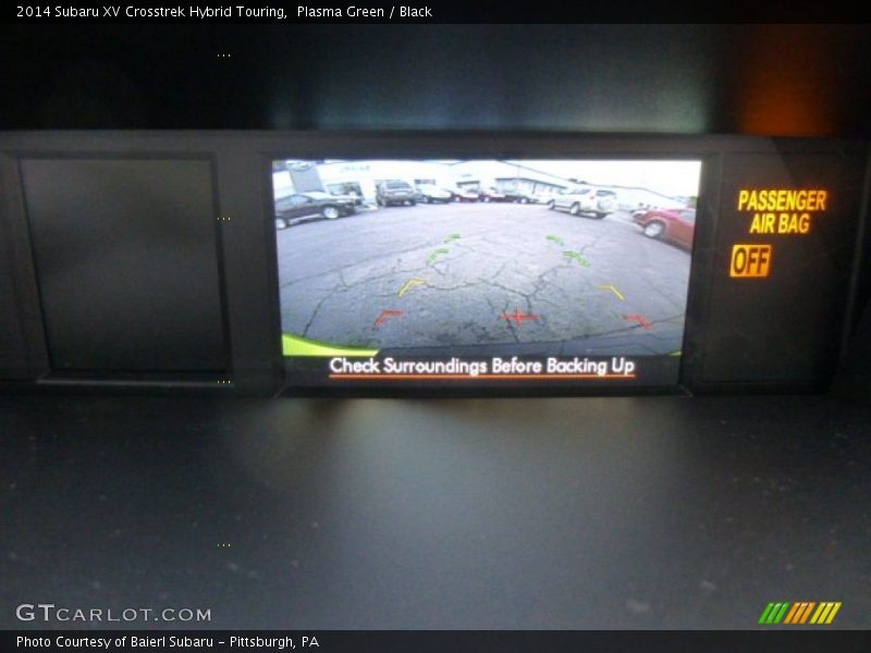 Plasma Green / Black 2014 Subaru XV Crosstrek Hybrid Touring