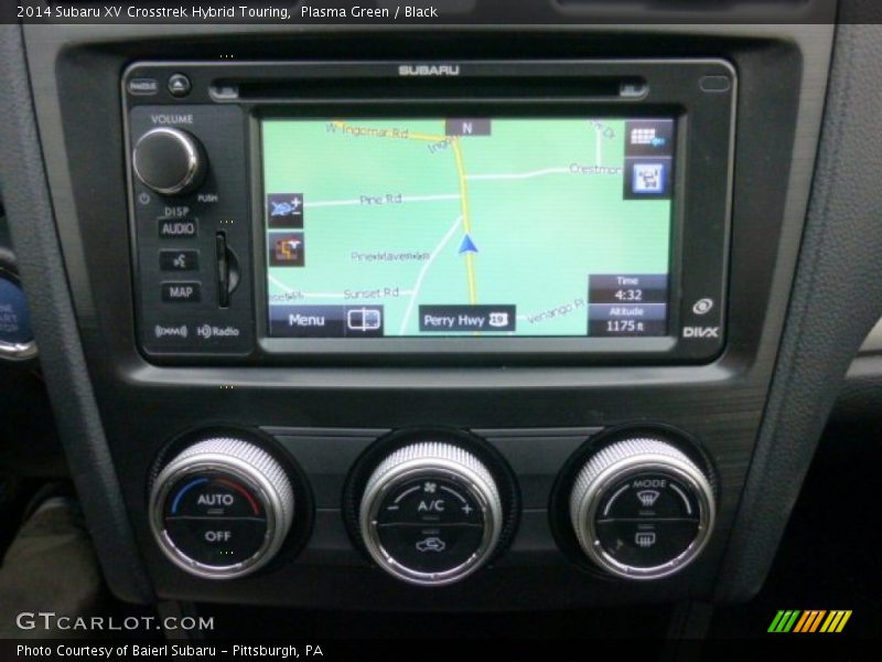Plasma Green / Black 2014 Subaru XV Crosstrek Hybrid Touring
