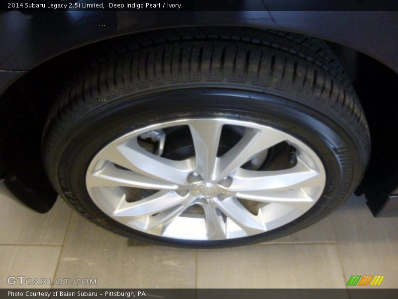 Deep Indigo Pearl / Ivory 2014 Subaru Legacy 2.5i Limited