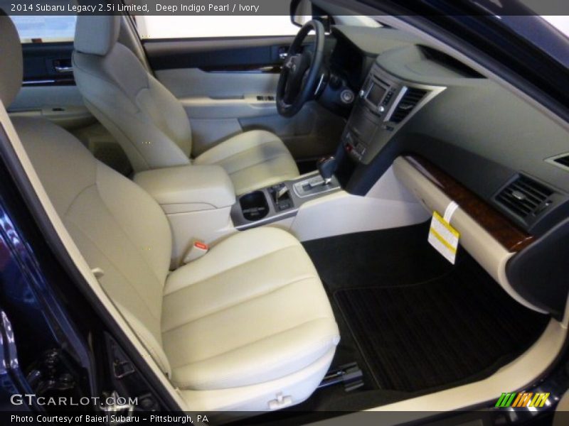 Deep Indigo Pearl / Ivory 2014 Subaru Legacy 2.5i Limited