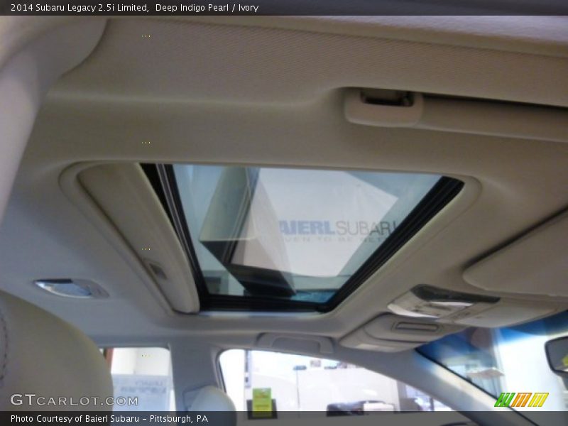 Deep Indigo Pearl / Ivory 2014 Subaru Legacy 2.5i Limited