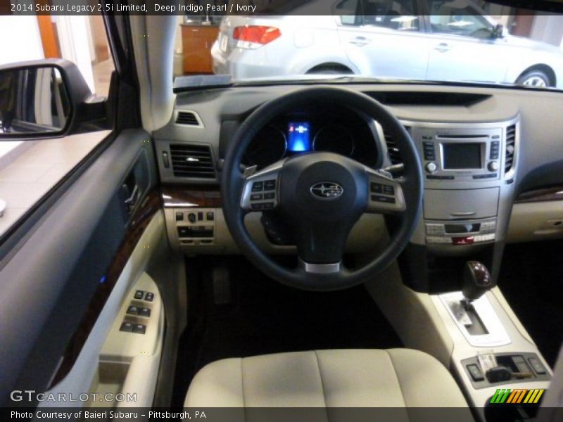 Deep Indigo Pearl / Ivory 2014 Subaru Legacy 2.5i Limited