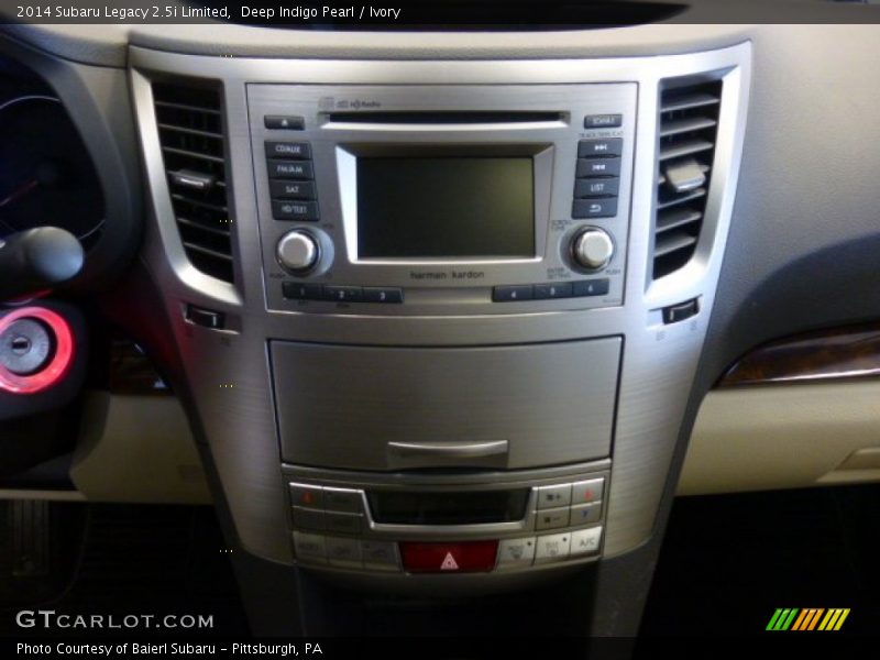 Deep Indigo Pearl / Ivory 2014 Subaru Legacy 2.5i Limited