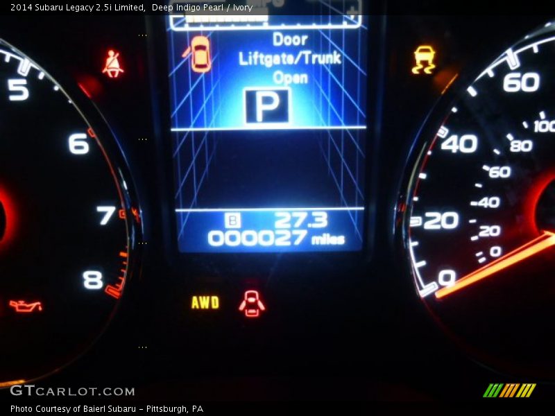 Deep Indigo Pearl / Ivory 2014 Subaru Legacy 2.5i Limited