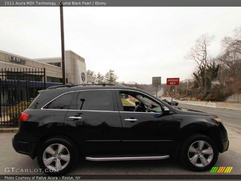Crystal Black Pearl / Ebony 2011 Acura MDX Technology