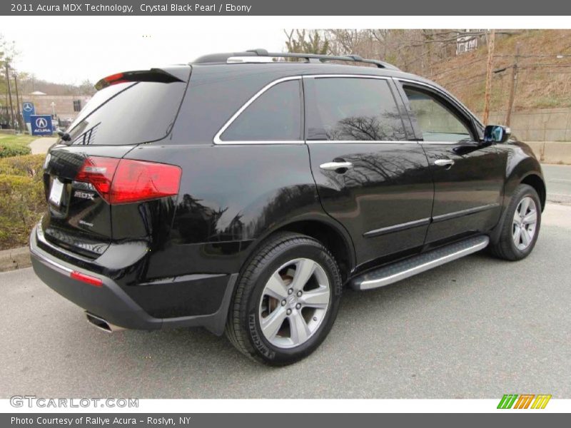 Crystal Black Pearl / Ebony 2011 Acura MDX Technology