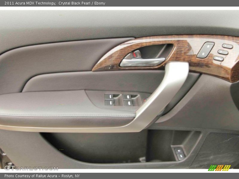 Crystal Black Pearl / Ebony 2011 Acura MDX Technology