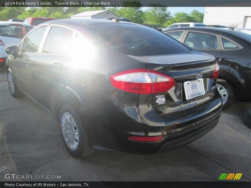Tuxedo Black / Charcoal Black 2014 Ford Fiesta S Sedan