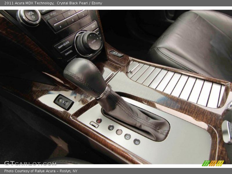 Crystal Black Pearl / Ebony 2011 Acura MDX Technology
