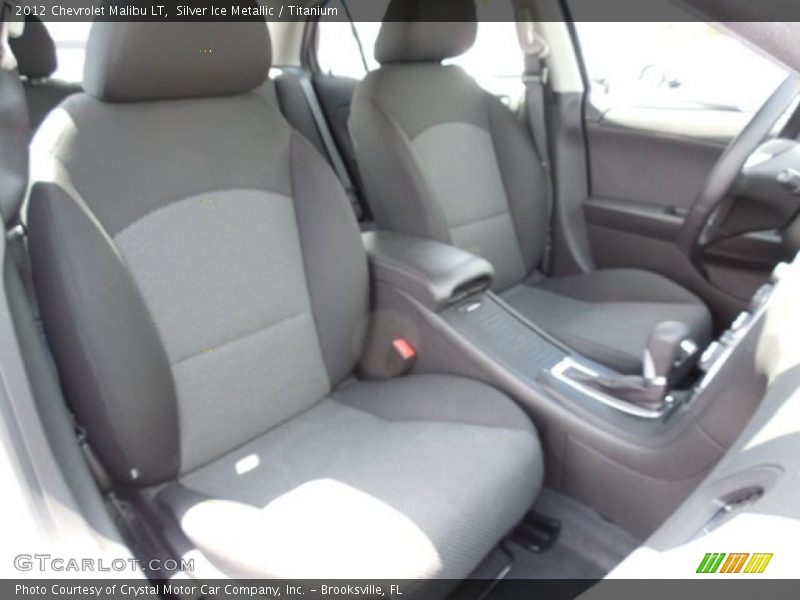 Silver Ice Metallic / Titanium 2012 Chevrolet Malibu LT