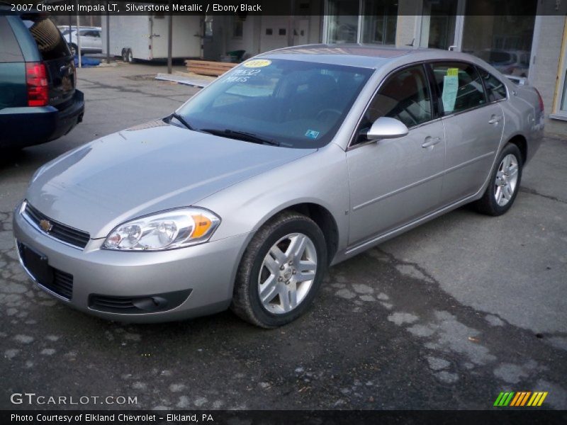 Silverstone Metallic / Ebony Black 2007 Chevrolet Impala LT