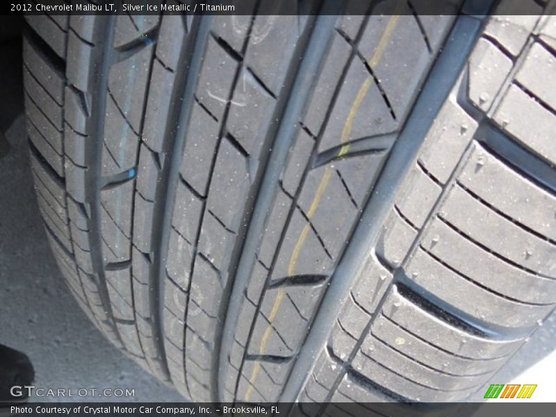 Silver Ice Metallic / Titanium 2012 Chevrolet Malibu LT