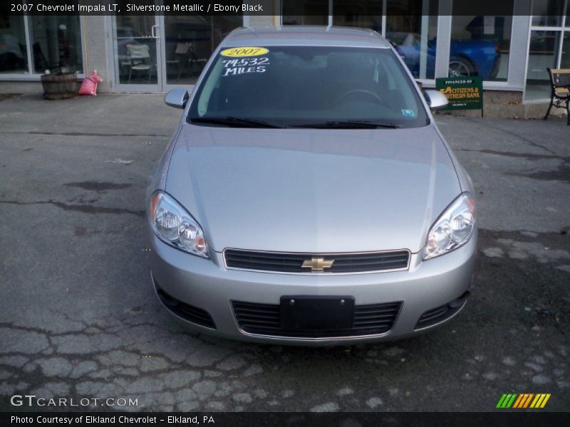 Silverstone Metallic / Ebony Black 2007 Chevrolet Impala LT