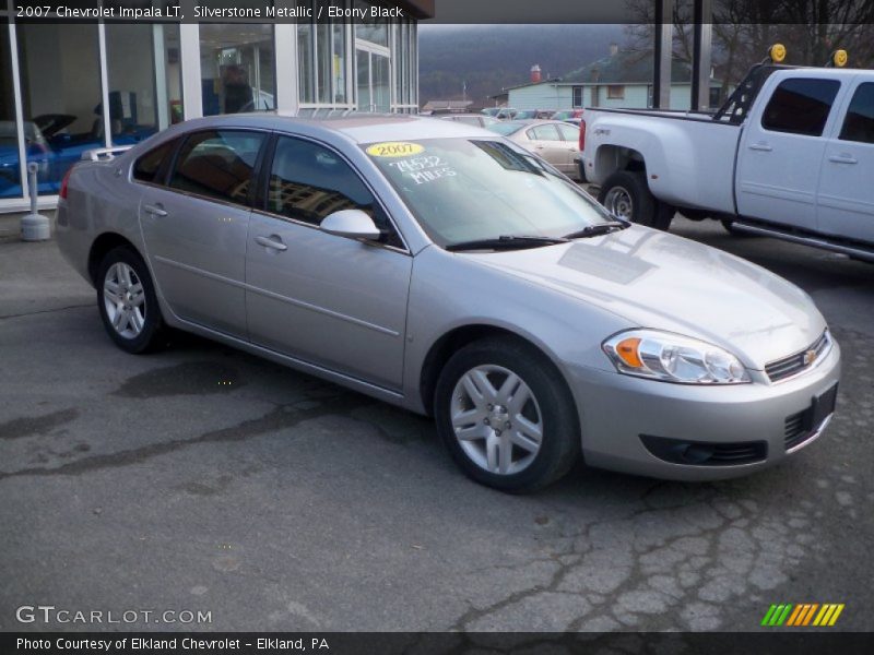 Silverstone Metallic / Ebony Black 2007 Chevrolet Impala LT