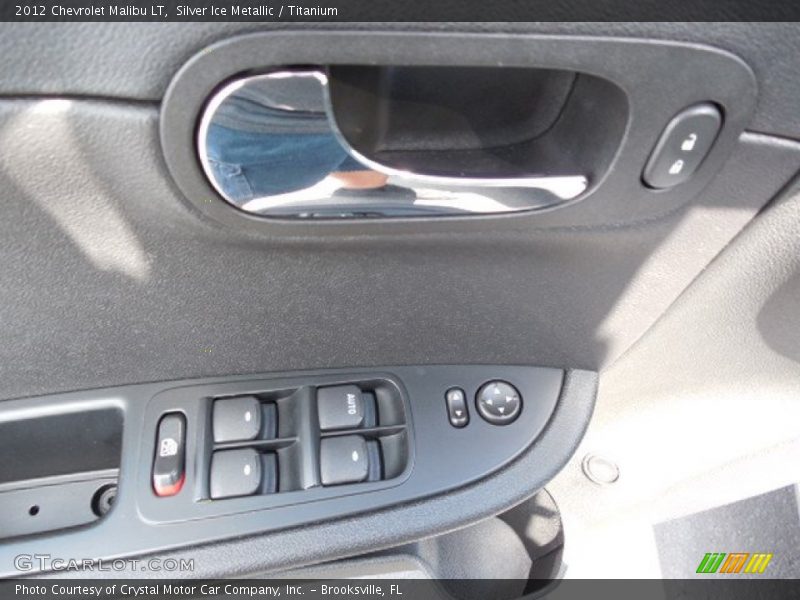 Silver Ice Metallic / Titanium 2012 Chevrolet Malibu LT