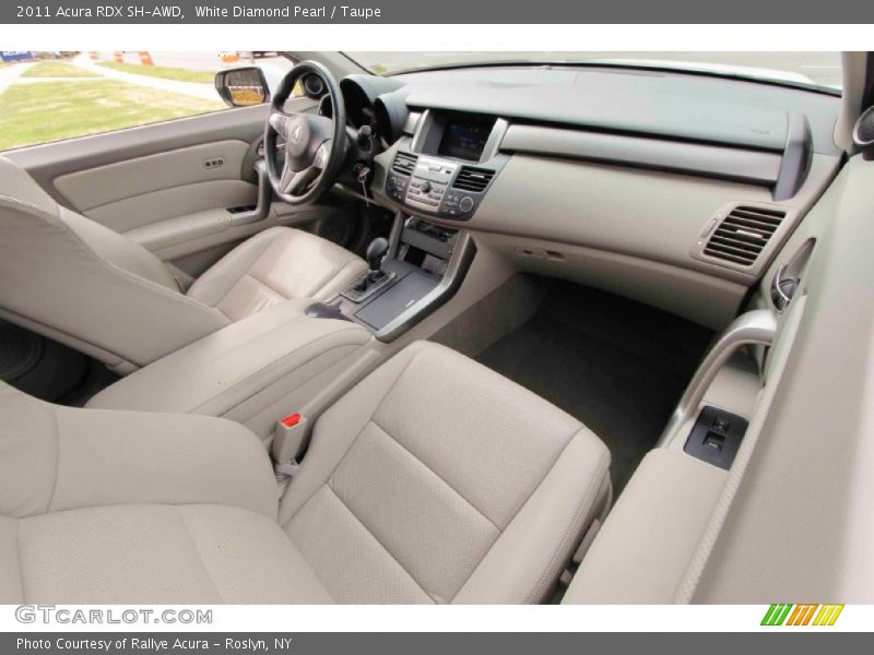 White Diamond Pearl / Taupe 2011 Acura RDX SH-AWD