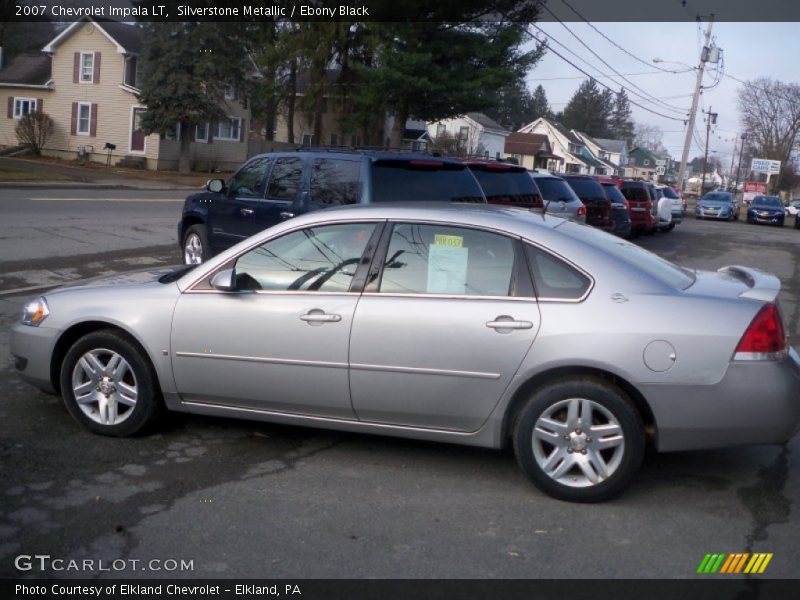 Silverstone Metallic / Ebony Black 2007 Chevrolet Impala LT