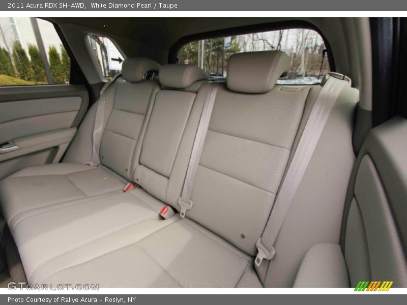 White Diamond Pearl / Taupe 2011 Acura RDX SH-AWD