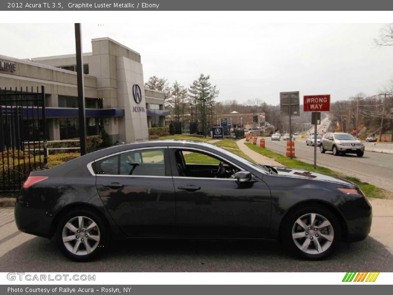 Graphite Luster Metallic / Ebony 2012 Acura TL 3.5