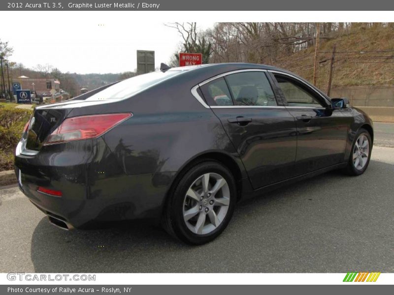 Graphite Luster Metallic / Ebony 2012 Acura TL 3.5