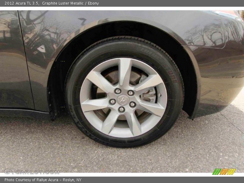 Graphite Luster Metallic / Ebony 2012 Acura TL 3.5