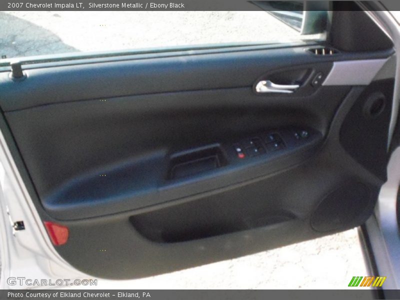 Silverstone Metallic / Ebony Black 2007 Chevrolet Impala LT