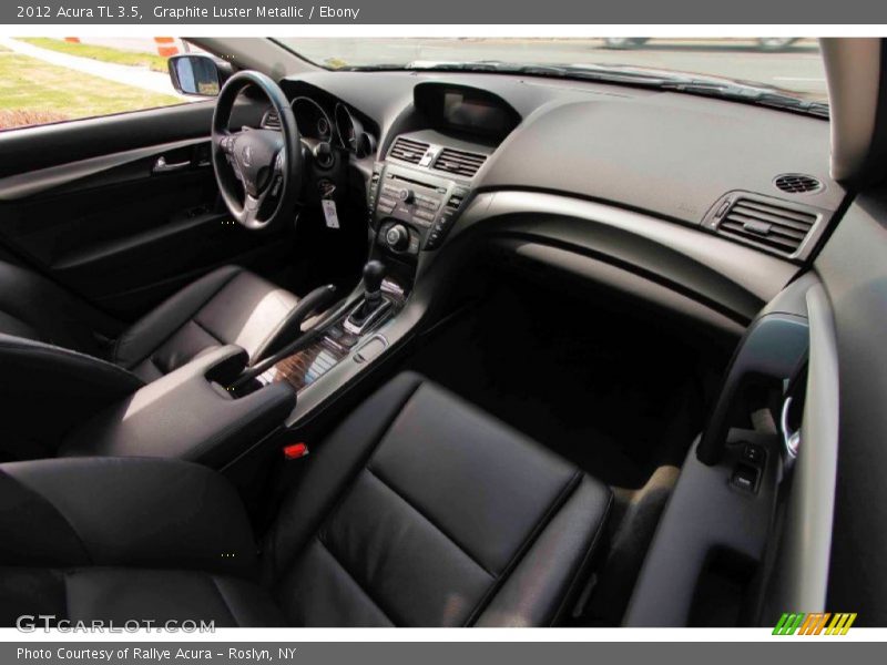 Graphite Luster Metallic / Ebony 2012 Acura TL 3.5
