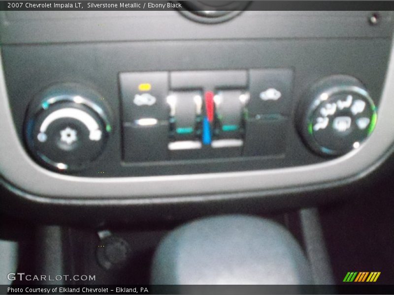 Silverstone Metallic / Ebony Black 2007 Chevrolet Impala LT