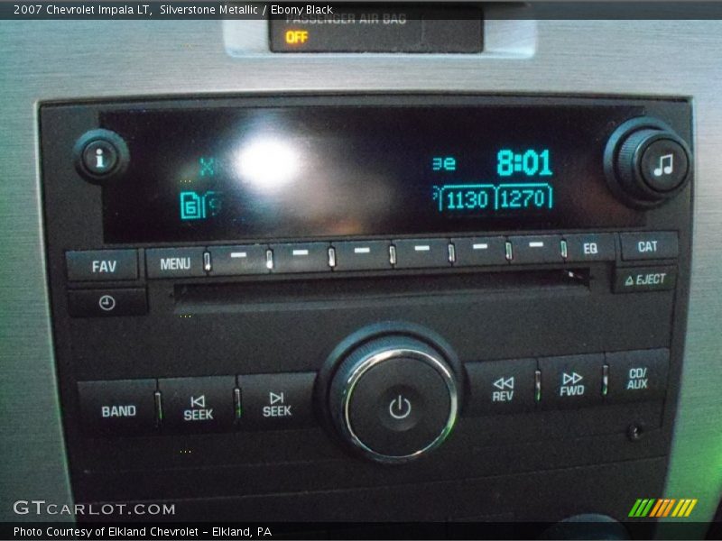 Silverstone Metallic / Ebony Black 2007 Chevrolet Impala LT