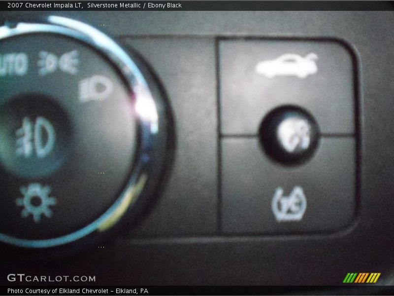 Silverstone Metallic / Ebony Black 2007 Chevrolet Impala LT
