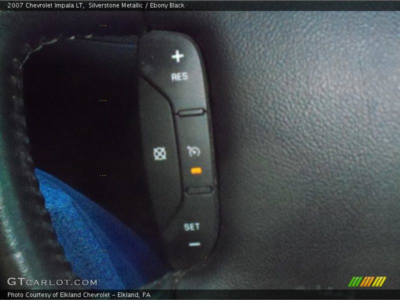 Silverstone Metallic / Ebony Black 2007 Chevrolet Impala LT
