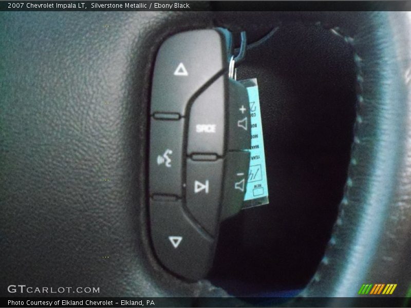 Silverstone Metallic / Ebony Black 2007 Chevrolet Impala LT