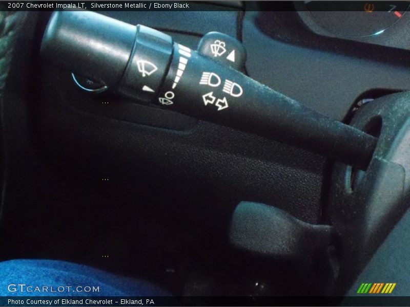 Silverstone Metallic / Ebony Black 2007 Chevrolet Impala LT