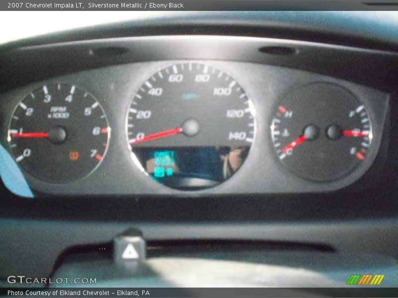 Silverstone Metallic / Ebony Black 2007 Chevrolet Impala LT
