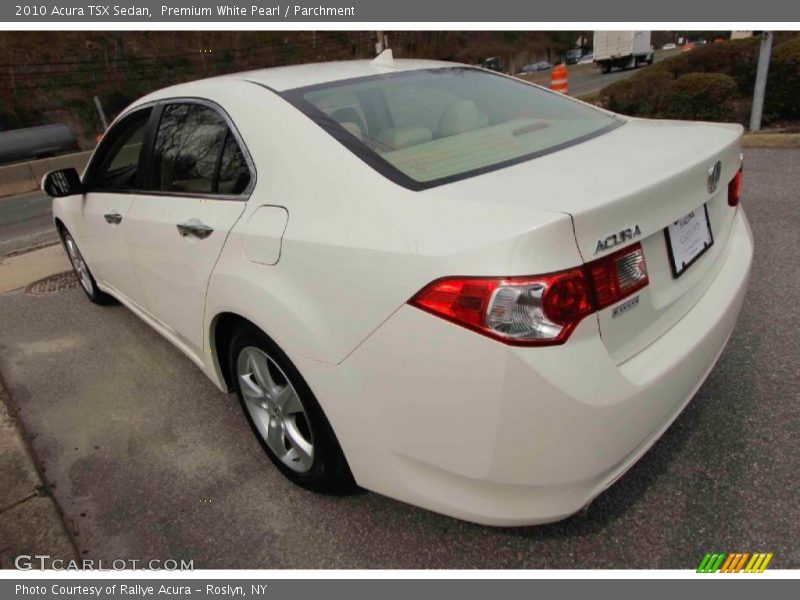 Premium White Pearl / Parchment 2010 Acura TSX Sedan