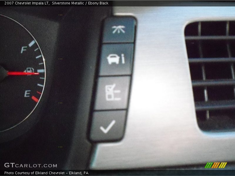 Silverstone Metallic / Ebony Black 2007 Chevrolet Impala LT