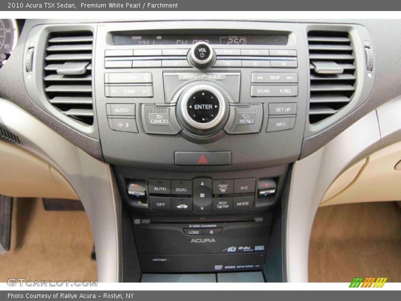 Premium White Pearl / Parchment 2010 Acura TSX Sedan
