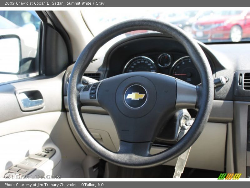 Summit White / Gray 2009 Chevrolet Cobalt LT Sedan