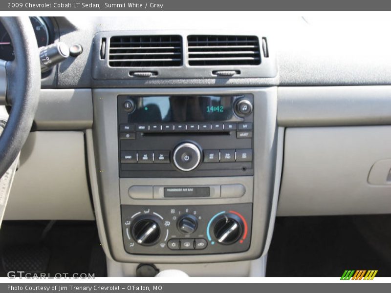 Summit White / Gray 2009 Chevrolet Cobalt LT Sedan