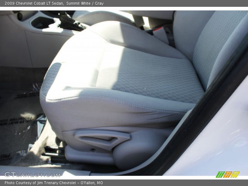 Summit White / Gray 2009 Chevrolet Cobalt LT Sedan