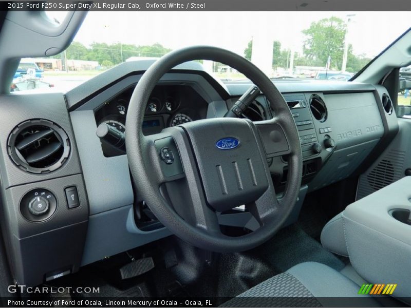 Dashboard of 2015 F250 Super Duty XL Regular Cab