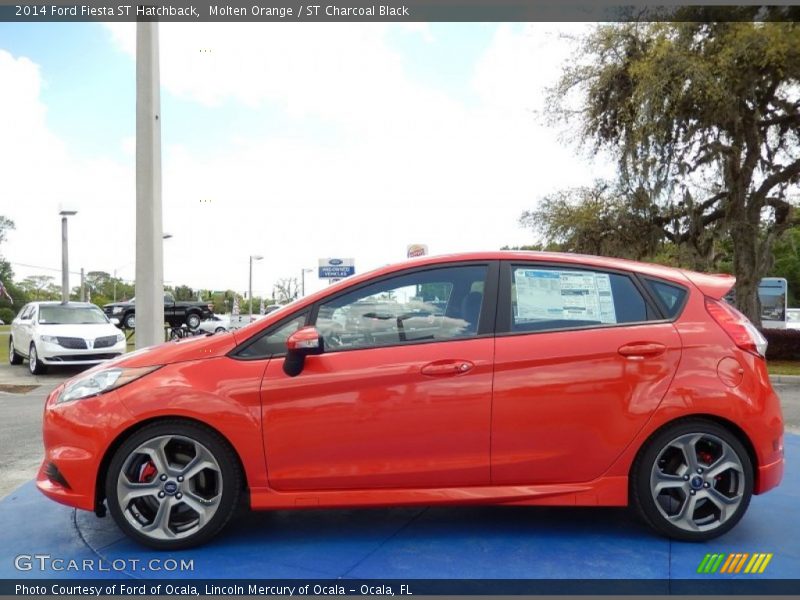  2014 Fiesta ST Hatchback Molten Orange